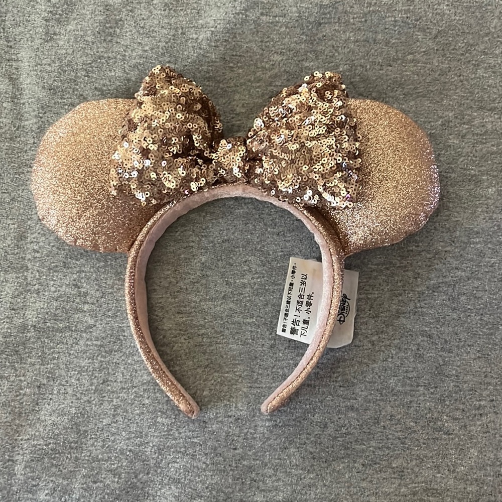 Minnie Ears Rose Gold